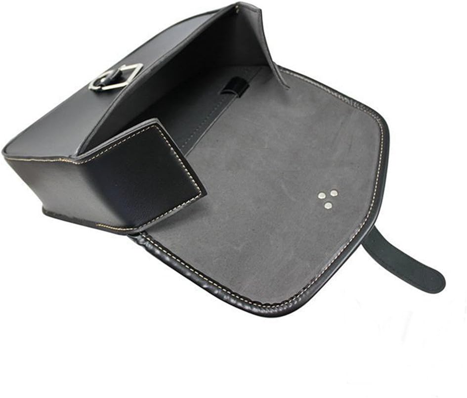 1 Stück Motorrad Satteltaschen Leder PU Wasserdichte Links Satteltasche Motorrad Side Gepäck Werkzeu