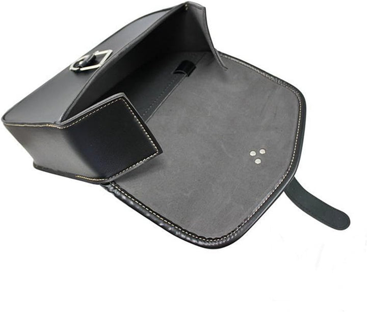 1 Stück Motorrad Satteltaschen Leder PU Wasserdichte Links Satteltasche Motorrad Side Gepäck Werkzeu