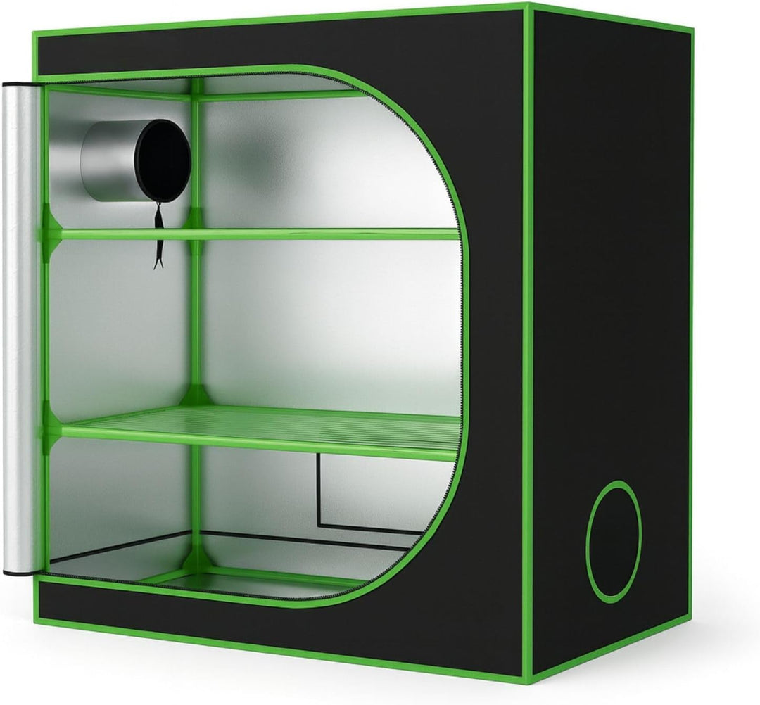 Weedness Dark Box Grow-Box für Indoor-Zucht 120x60x120 cm Propagator - Zuchtzelt Growschrank Growzel