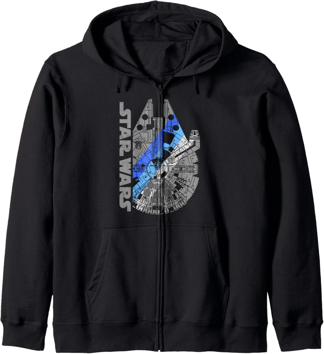 Star Wars Millennium Falcon Blue Shadow Kapuzenjacke