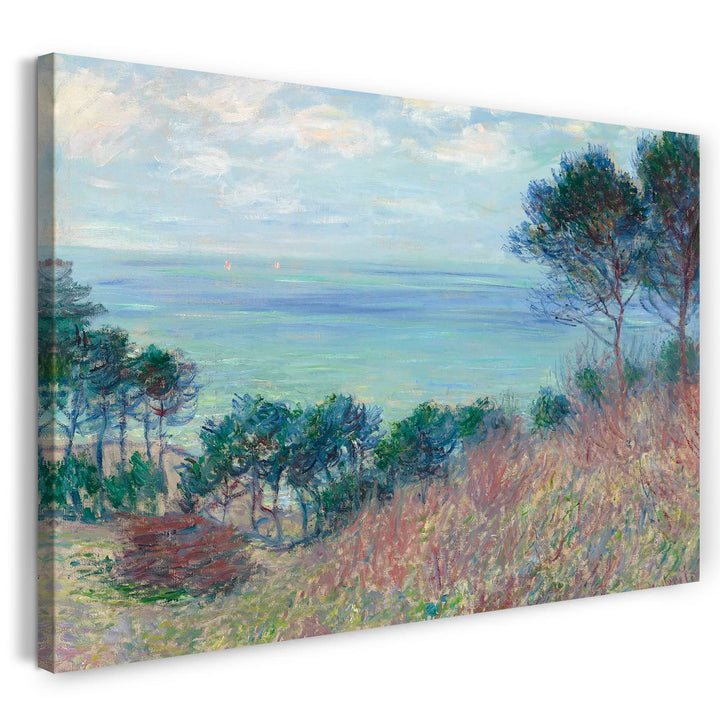Printed Paintings Leinwand (80x60cm): Claude Monet - Die Küste von Varengeville 80x60 cm, 80x60 cm