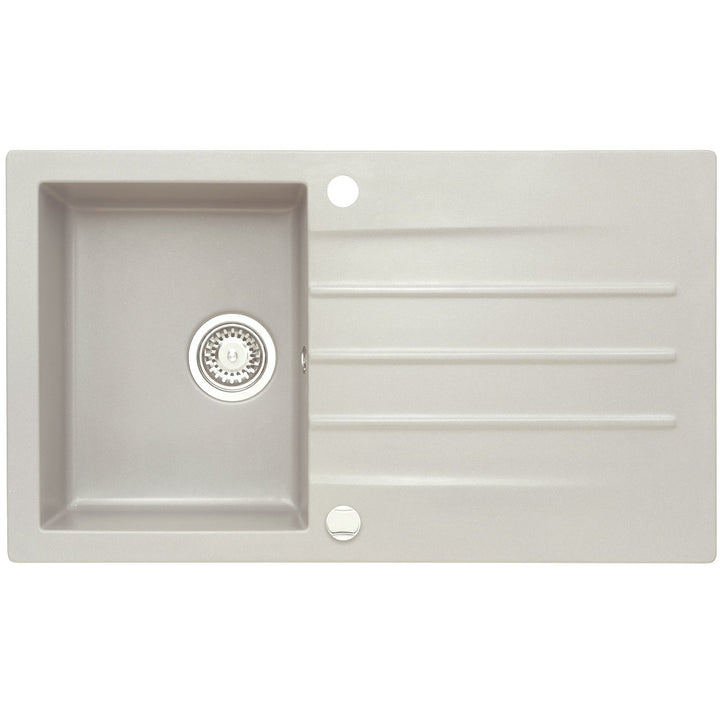 AXIS KITCHEN Mojito 100 Küchenspüle Farbe Axis Caffee Latte Beige Material Axigranit 50er Unterschra