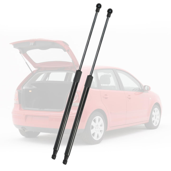 Heckklappen Gasdruckfeder Kompatibel mit VW Polo 2001-2009 9A 9N, 2 Stück Heckklappenlifter Ersatz f