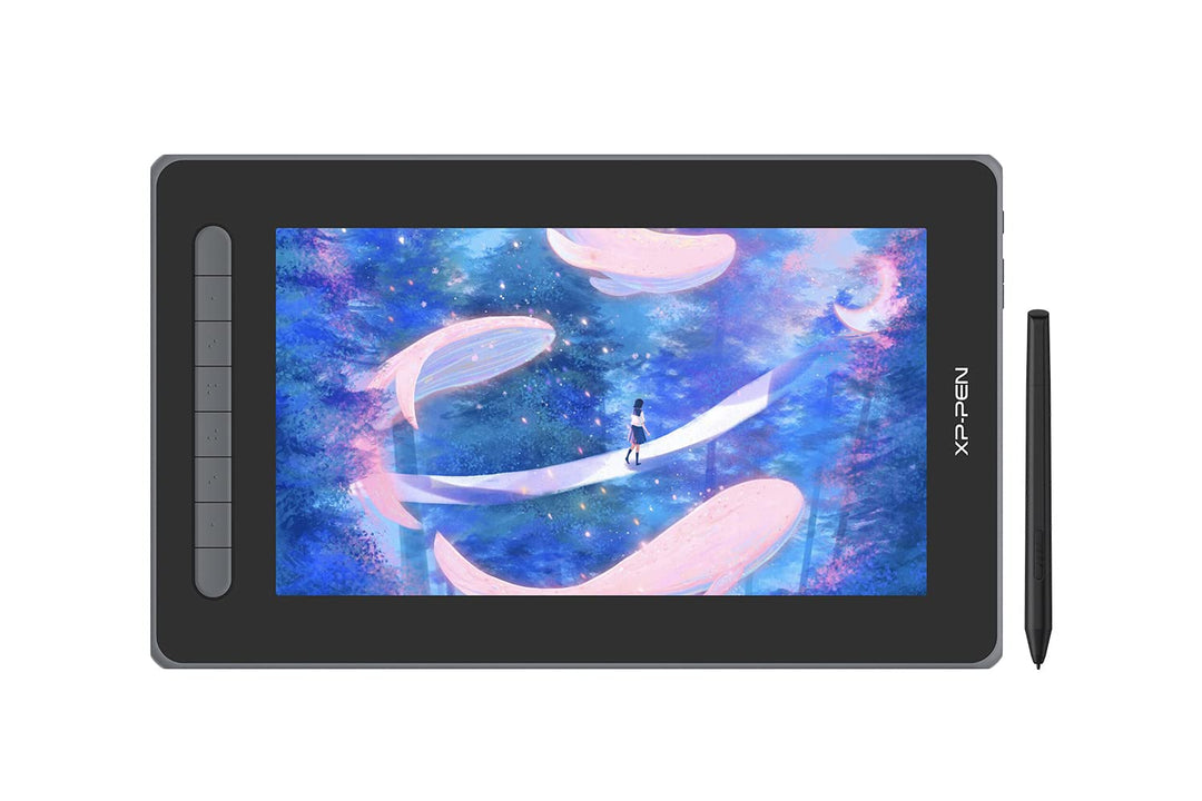 XP-PEN Artist 12 2. Generation Grafiktablett 11,9 Zoll Pen Display volllaminiert, X3 Smart-Chip batt
