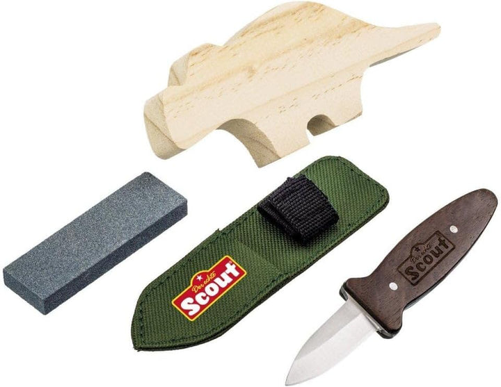 Happy People 19382 Echte Scout Schnitz-Set, Mehrgarbig