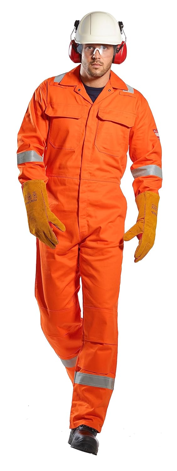 Portwest BIZ5 BizWeld Iona Overall, BIZ5ORR5XL 5XL orange, 5XL orange