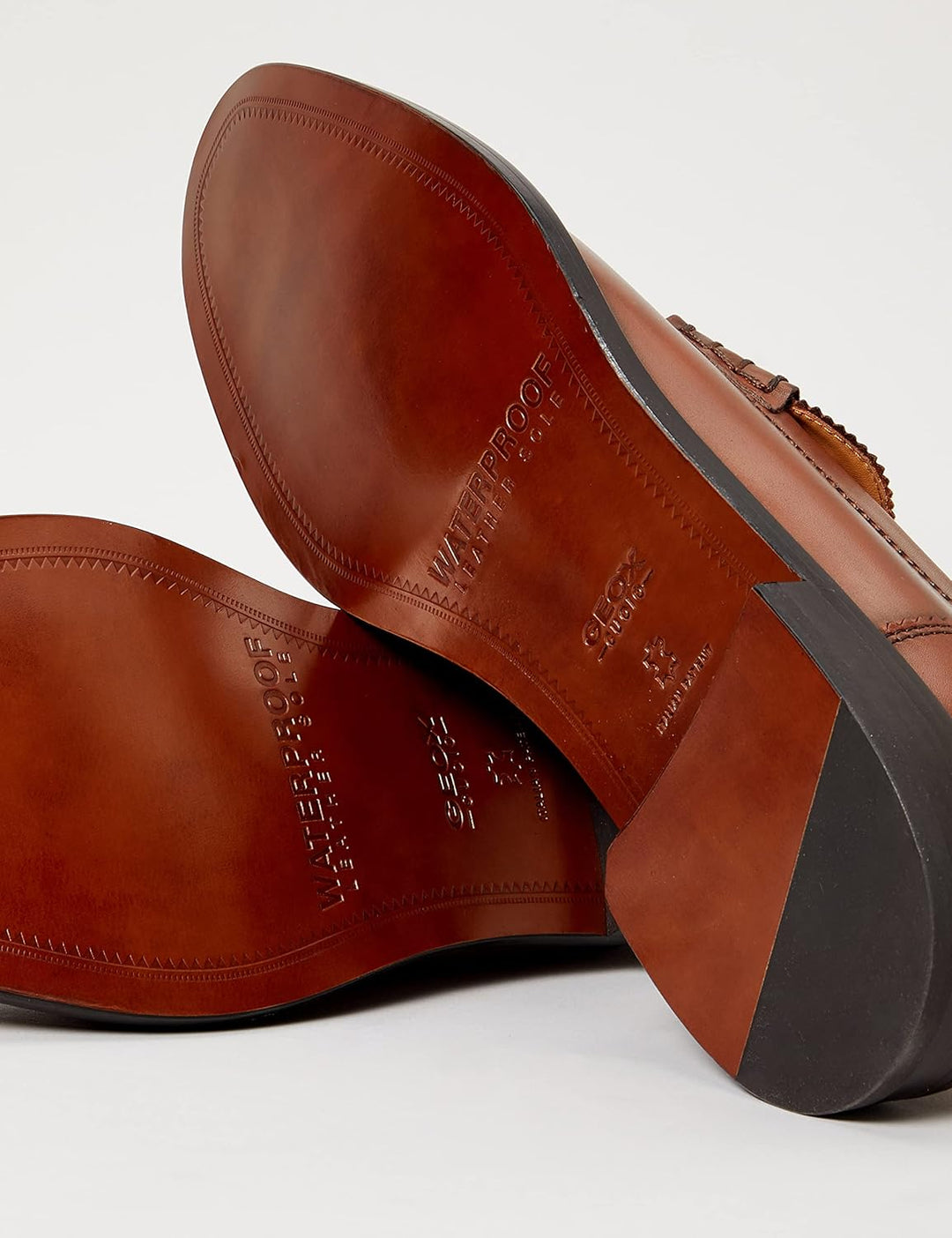 Geox Jungen U Artenova DMokassins 41 EU Cognac, 41 EU Cognac