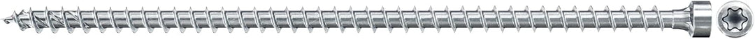 fischer PowerFull II 6,0 x 160, Premium Vollgewindeschraube (100 Stk.) mit innovativer Spitzengeomet