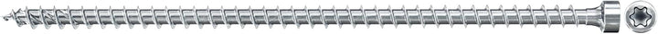 fischer PowerFull II 6,0 x 160, Premium Vollgewindeschraube (100 Stk.) mit innovativer Spitzengeomet