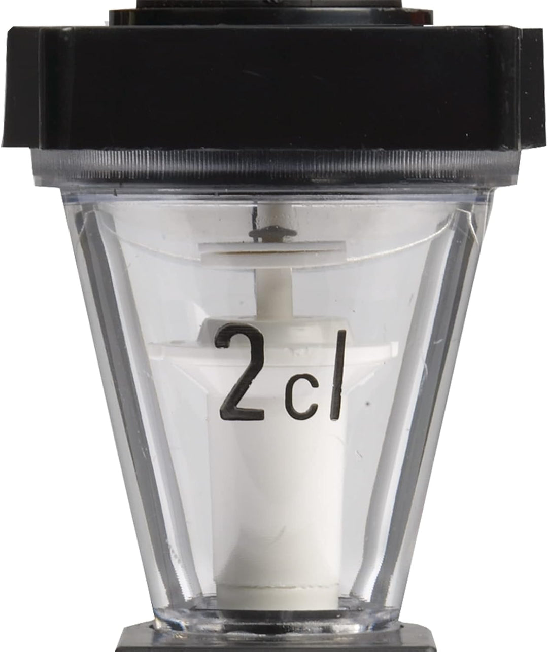 Westmark Dosiergerät mit Zählwerk, Dosierung pro Ausguss: 2 cl, Kunststoff, Standard, Schwarz/Transp