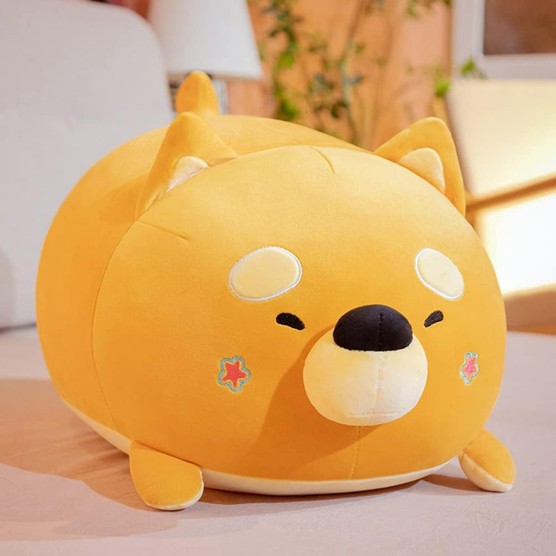 Shiba Inu Plüschtier, 60cm Süsses Hund Shiba Inu Plushie Kuscheltier Stofftier Weiches Plüschkissen