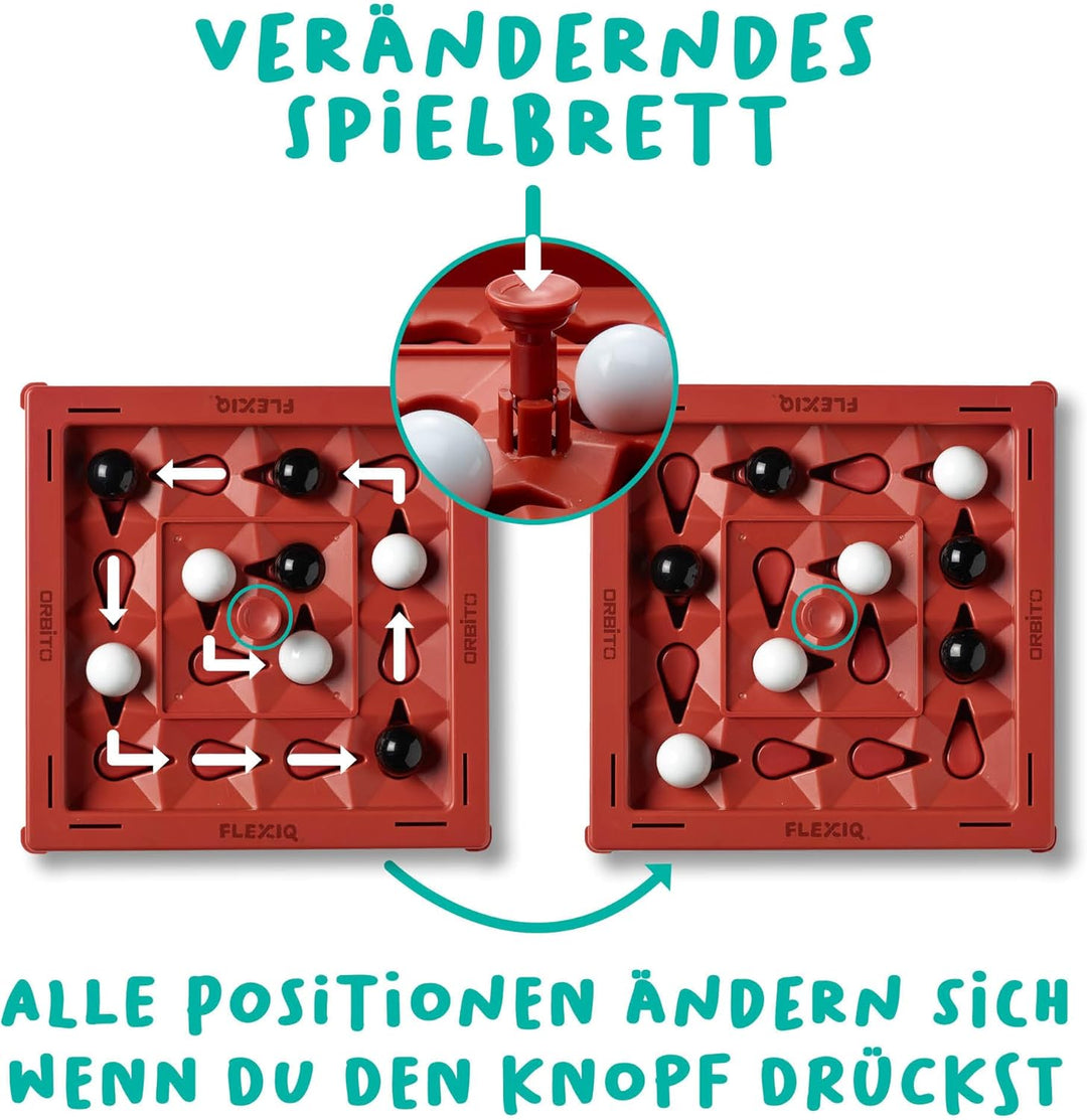 FlexiQ Orbito, Strategiespiel, ab 7 Jahren, 2 Spieler, 10 Minuten Spieldauer Einheitsgrösse, Einheit