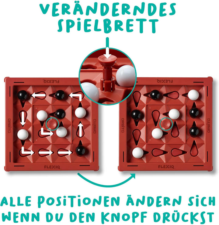 FlexiQ Orbito, Strategiespiel, ab 7 Jahren, 2 Spieler, 10 Minuten Spieldauer Einheitsgrösse, Einheit