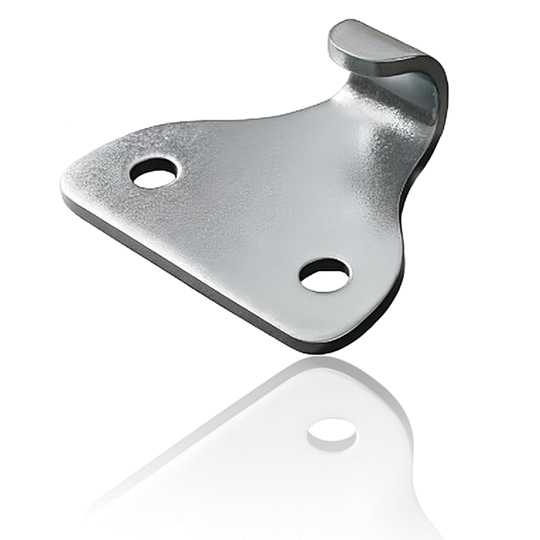 EnB 2-Loch Abspannhaken 33x27 mm – 20 Stück verzinkte Planenhaken Made in Germany – rostfrei &amp; extre