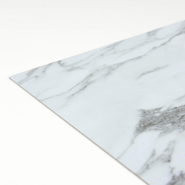 FloorPops FP3329 Opaline Peel Stick Bodenfliesen, Weiss und Cremefarben, 30,48 x 30,48 cm 30.48 X 30