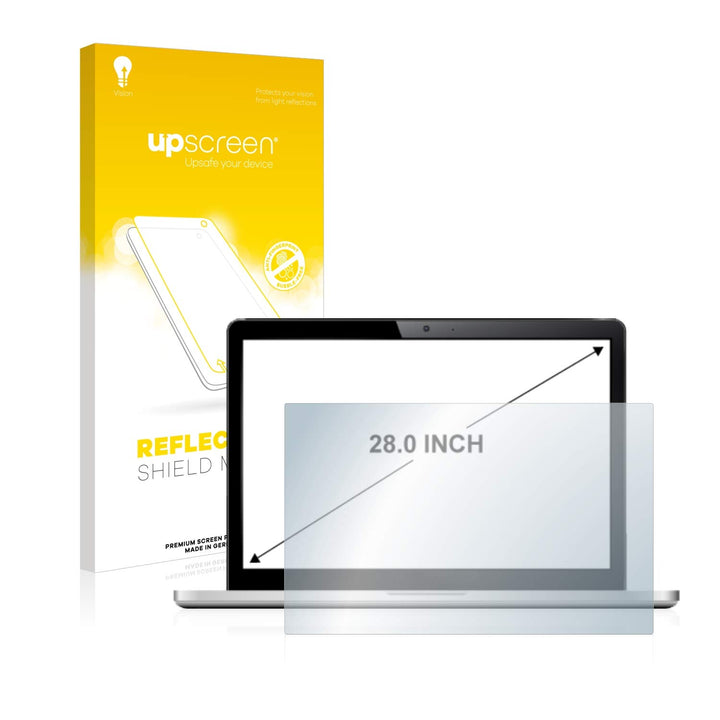 upscreen 28" Entspiegelungs-Schutzfolie für 28,0 Zoll Notebooks (71.1 cm) [594 x 371 mm, 16:10] – An