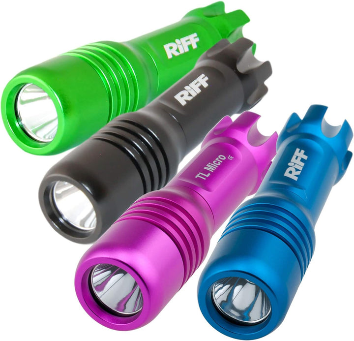 Riff TL Micro LED Mini Tauchlampe, Farbe:blau