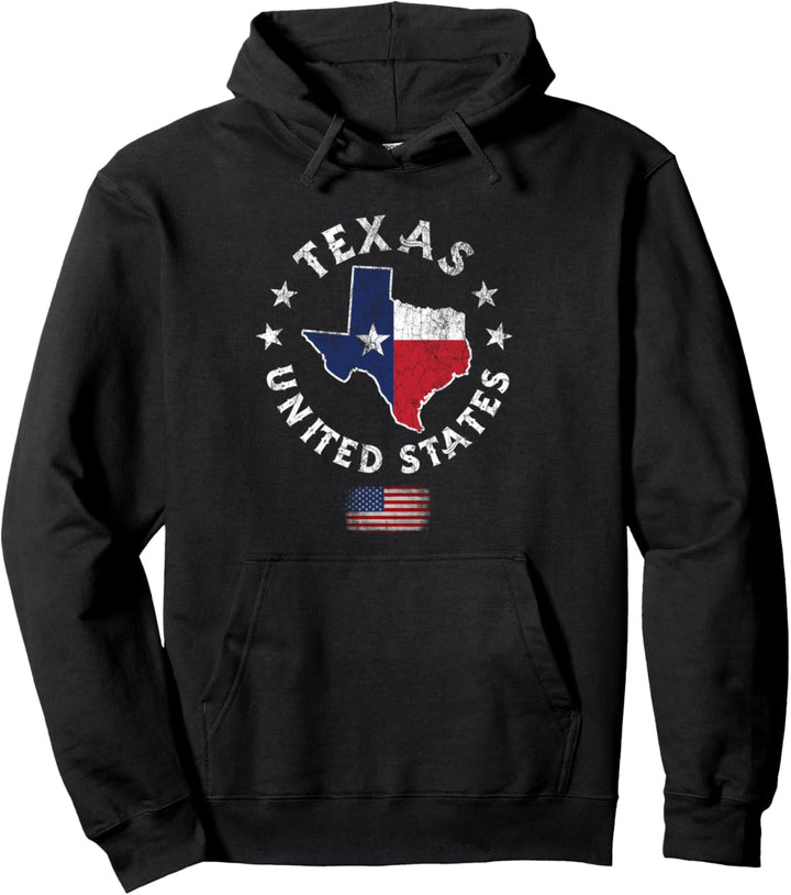 Texas - USA - Stolz seit 1845 Texas-Fan Pullover Hoodie