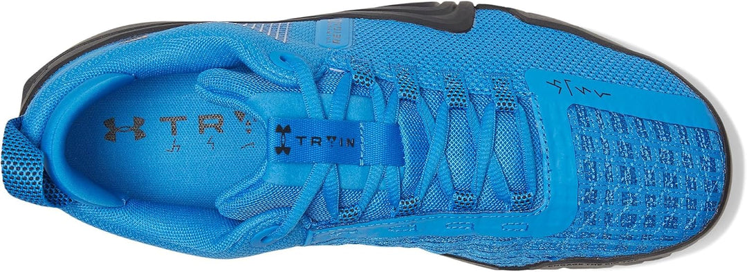Under Armour Herren Reign 6Sneaker 45 EU Midnight Navy Morph Green White, 45 EU Midnight Navy Morph