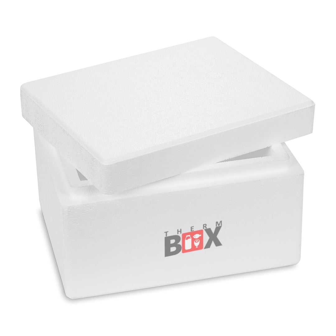 THERM BOX Styroporbox Verschiedene Grössen Volumen 1L bis 19L Isolierbox Thermobox Kühlbox Warmhalte