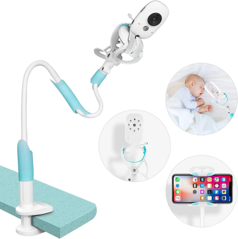 GHB Baby Kamera Halterung Universal Baby Monitor Halter Handyhalter Regal Flexibel Kompatibel mit de