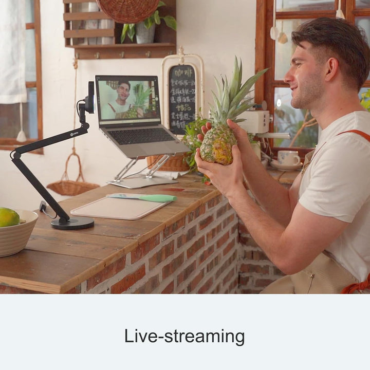 JOYUSING 4K Ultra HD Dokumentenkamera mit physischen Tasten — USB-Webcam für Lehrer, Live-Demos & Fe