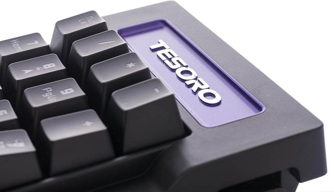 TESORO Tizona Numpad braun Schalter numerische Tastatur schwarz