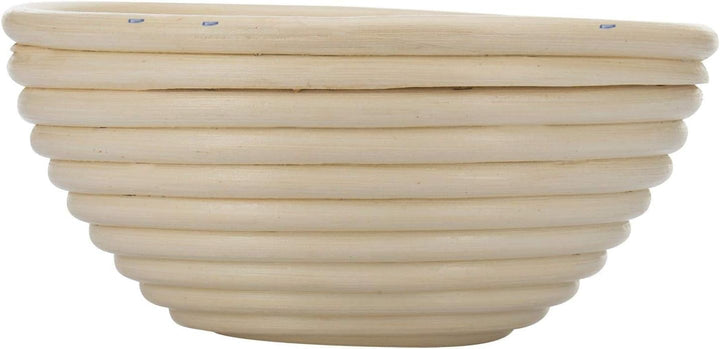 Westmark Gärkörbchen, Für 1000 - 1500g Brotteig, Rund, Durchmesser: 20,5 cm, Peddigrohr, Hellbeige,