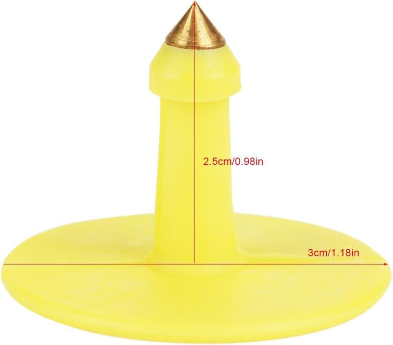 Ohrmarken aus Kunststoff, für Tiere, Schafe, Ziegen, Schwein, Rinder, Rind, Kuh, Zahlen, Bauernhof,