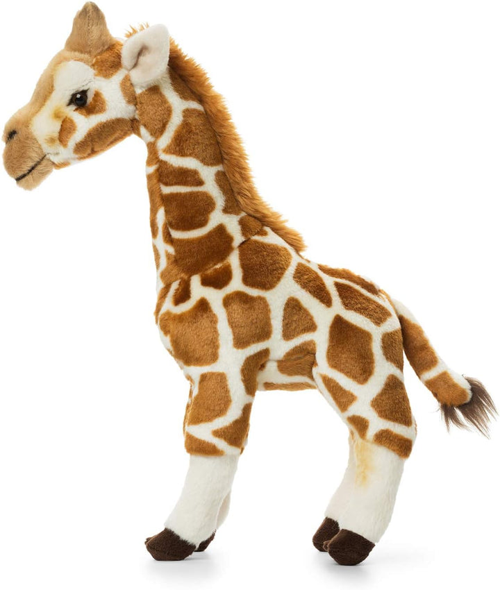 WWF 15195005 Plüsch Kollektion WWF14797 Plüsch-Giraffe, braun, 31 cm