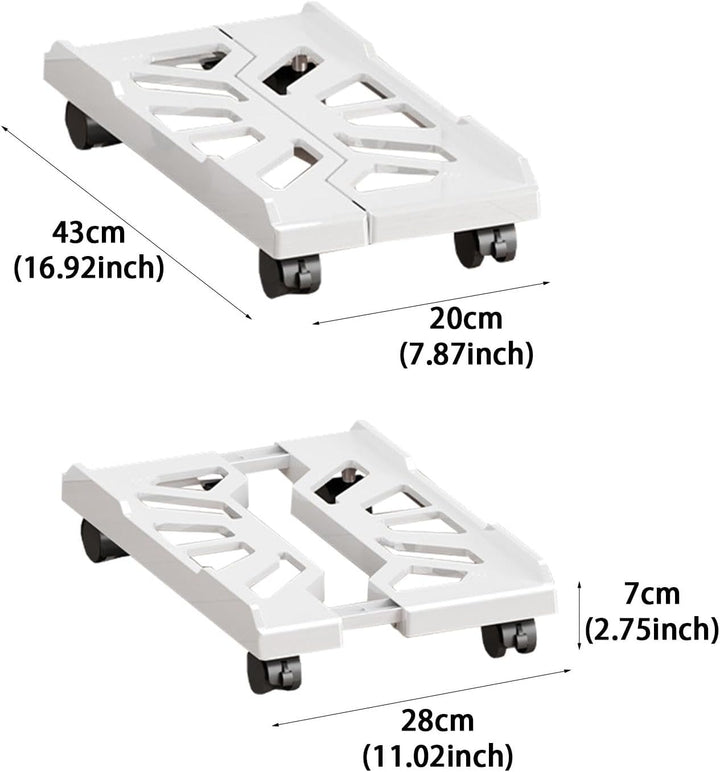 Tower Stand Under | Desktop Computer Host | Heavy Duty PC Stand, PC Tower Bracket Floor Riser Rollin
