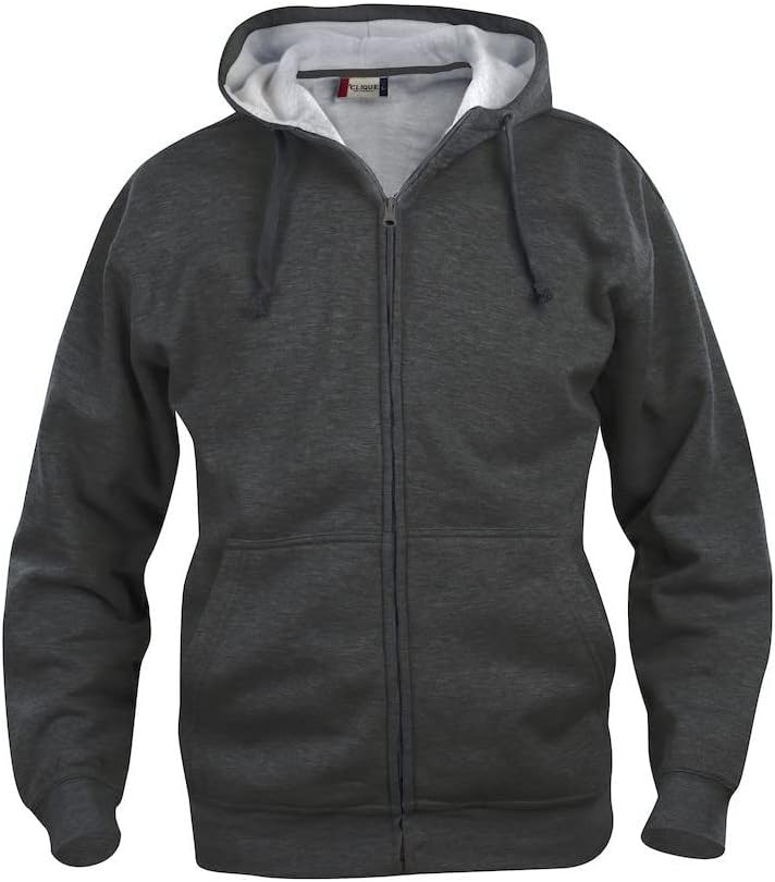 Clique - Herren Kapuzen-Sweatjacke 'Basic Hoodie' / Dark Navy (580), S