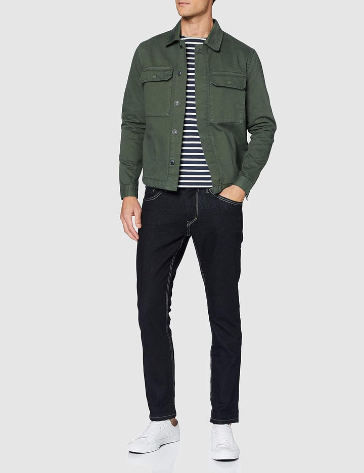 TOM TAILOR Herren Josh Regular Slim Jeans 29W / 30L 10115 - Clean Rinsed Blue Denim, 29W / 30L 10115