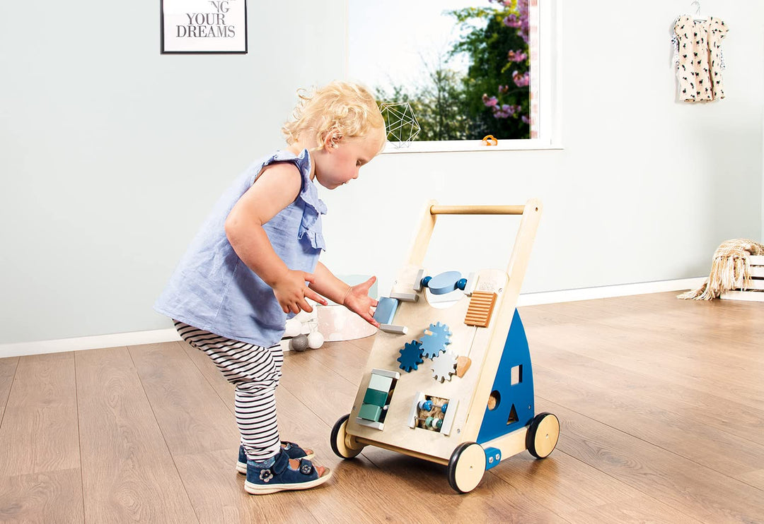 Pinolino 265401 Activity-Lauflernwagen 'Titus', blau,