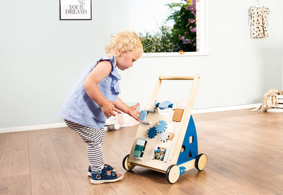 Pinolino 265401 Activity-Lauflernwagen 'Titus', blau,