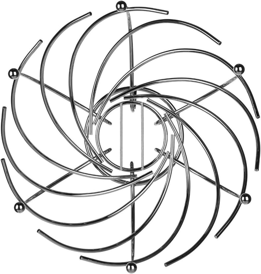 Black & White Fruchtkorb, Spiralen-Design 1, 1