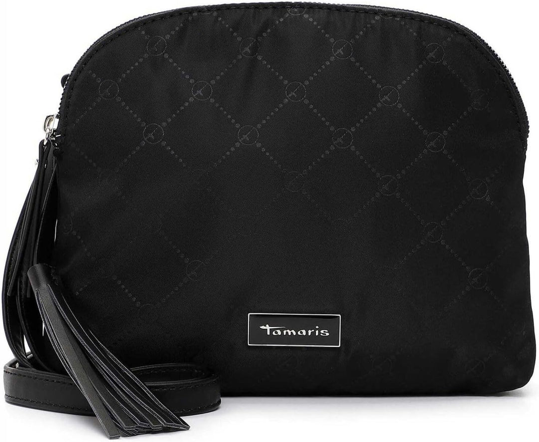 Tamaris Umhängetasche TAS Lisa 32380 Damen Handtaschen Print Einheitsgrösse Black 100, Einheitsgröss