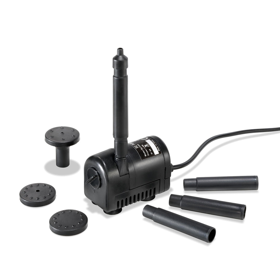 esotec Solar Einzelpumpe Ersatzpumpe Tauchpumpe Fountain 200 | Garten-Teich-Pumpe Teichpumpe univers