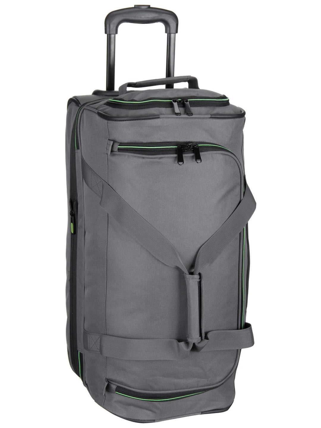 travelite 2-Rad Trolley Reisetasche Gr. S mit Dehnfalte, Gepäck Serie BASICS: Weichgepäck Reisetasch