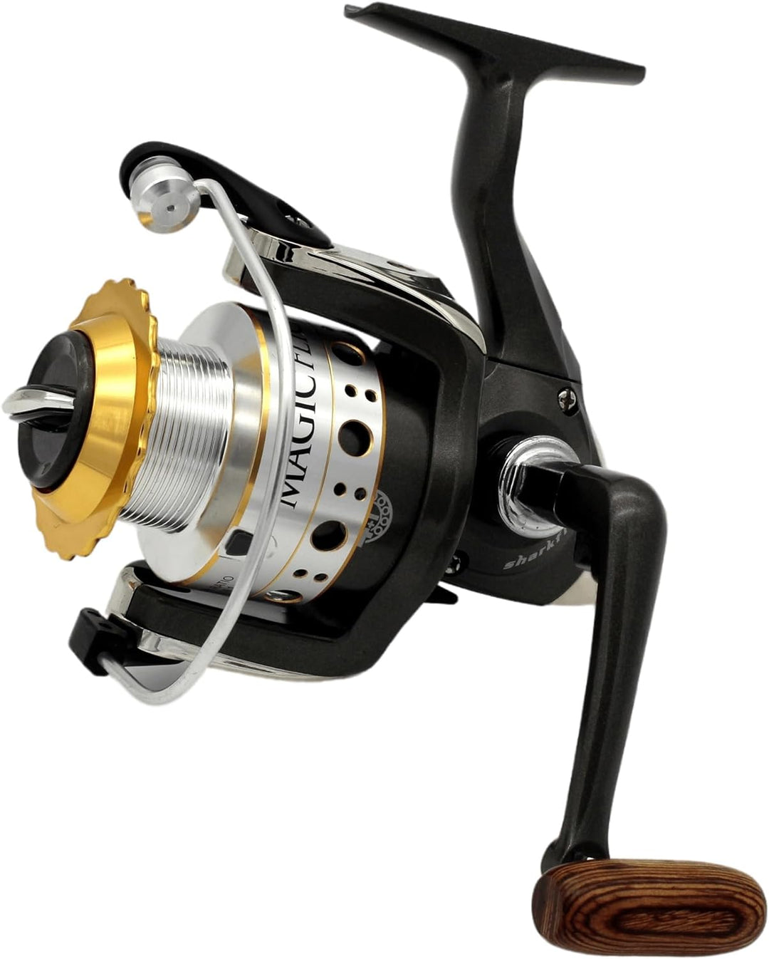 Paladin Spinnrolle - Angelrolle 4+1 BB Magic Flight Freilaufrolle FD 4000 Frontbremse Feederrolle in