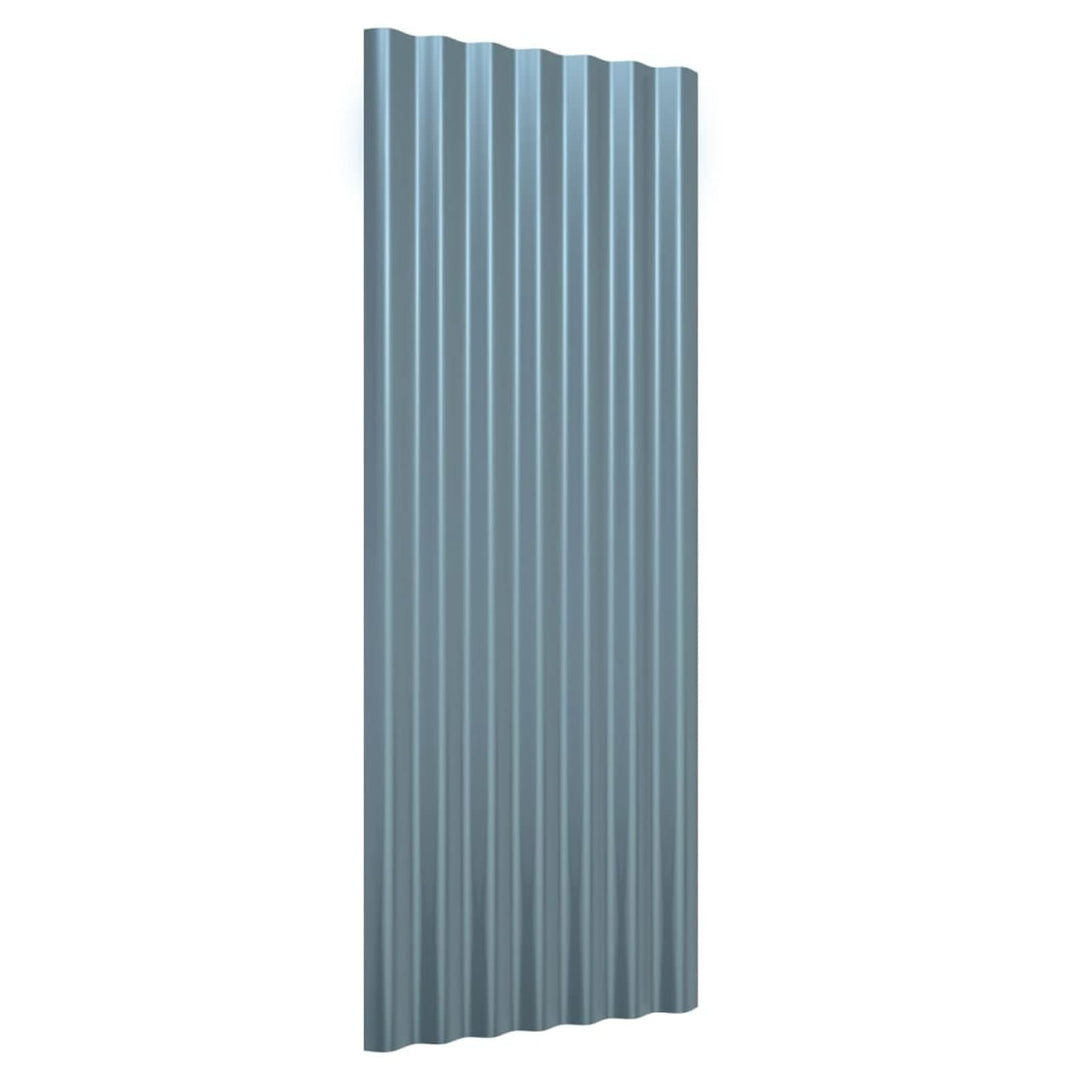 Susany 12 STK. Dachpaneele Dachpfannen Profilblech Trapezblech Dachblech Stahlblech Trapezbleche Dac