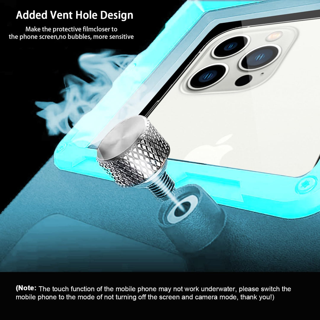 Professionelle wasserdichte Tauchhülle zum Schnorcheln, 15 m/50 Fuss Unterwasser-Foto- und Video-Sch