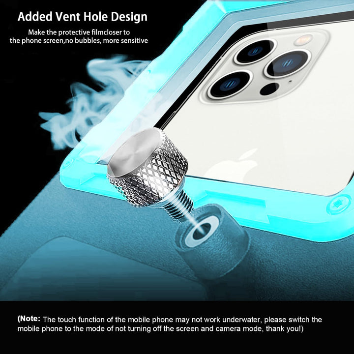 Professionelle wasserdichte Tauchhülle zum Schnorcheln, 15 m/50 Fuss Unterwasser-Foto- und Video-Sch