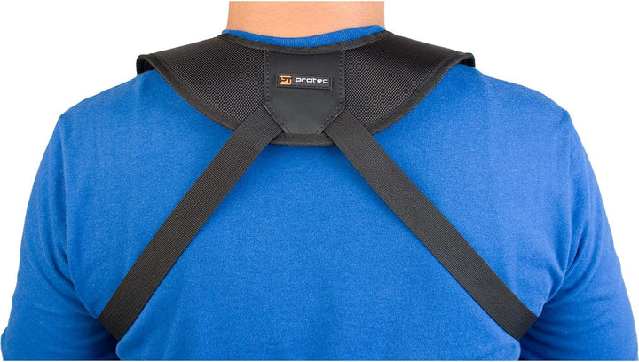 ProTec A306M Universal Saxophon-Gurt mit Metallschnalle, gross, Schwarz Large, Large