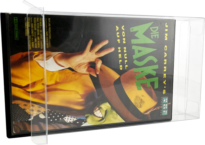 10x Schutzhüllen für VHS Videokasetten im 0,5 mm starkem PET Material- Game protecors case - optimal