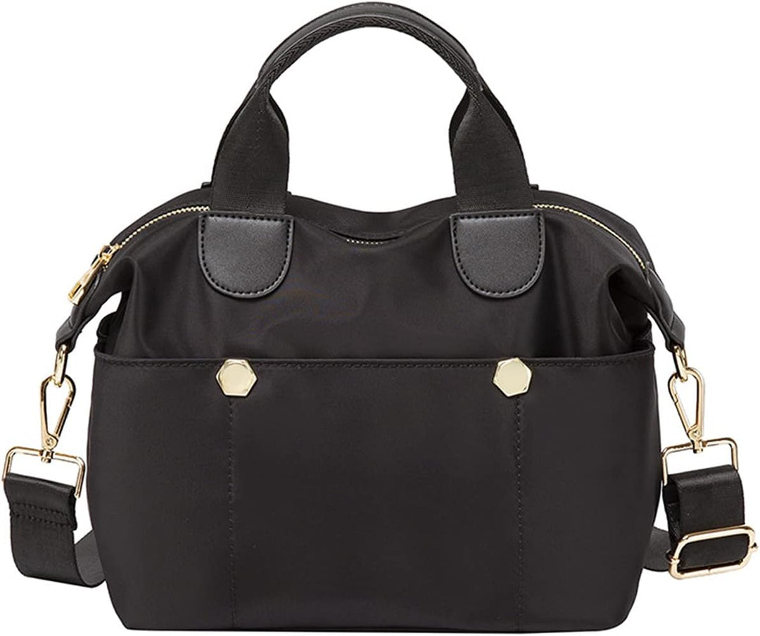 PORRASSO Damen Umhängetasche Mode Schultertasche Frauen Nylon Handtasche Multifunctional Reisen Schu