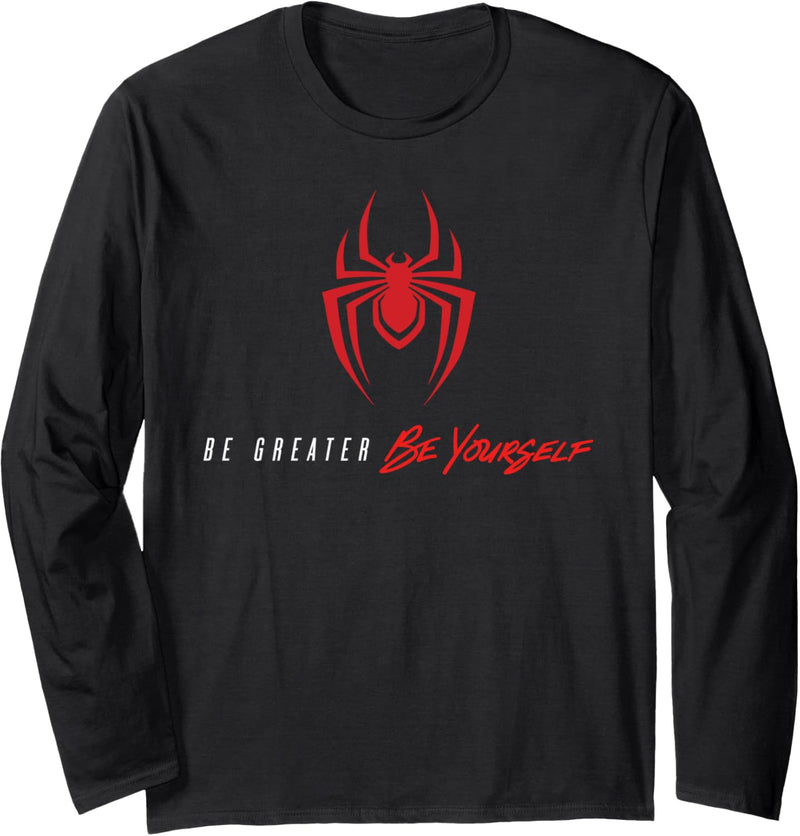 Marvel Spider-Man: Miles Morales Game Spider Be Yourself Langarmshirt