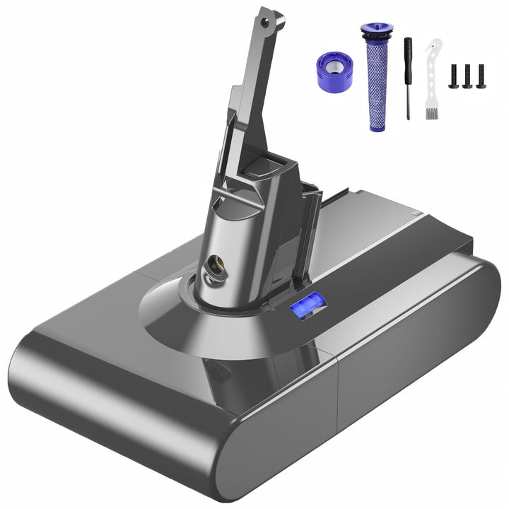 Ersatzakku für Dyson V8, Kompatibel mit Dyson Akku V8 SV10 Absolute/Animal/Fluffy/Motorhead/Mattress