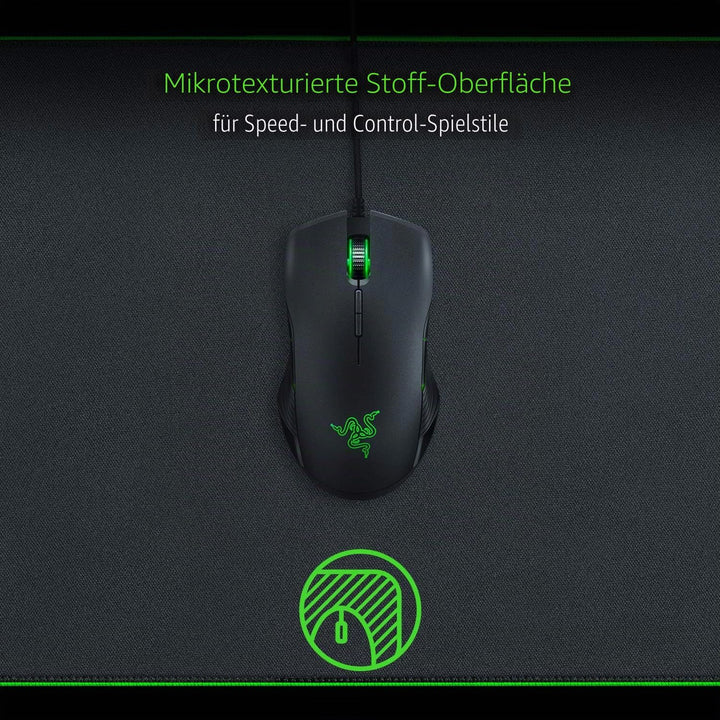 Razer Goliathus Extended Chroma - Extra grosse weiche XXL Gaming Maus-Matte mit RGB Beleuchtung (Kab