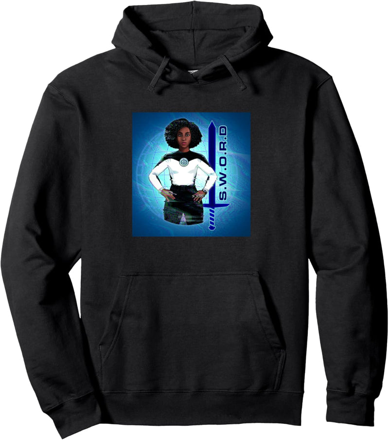 Marvel WandaVision Monica Rambeau Agent Of S.W.O.R.D. Poster Pullover Hoodie